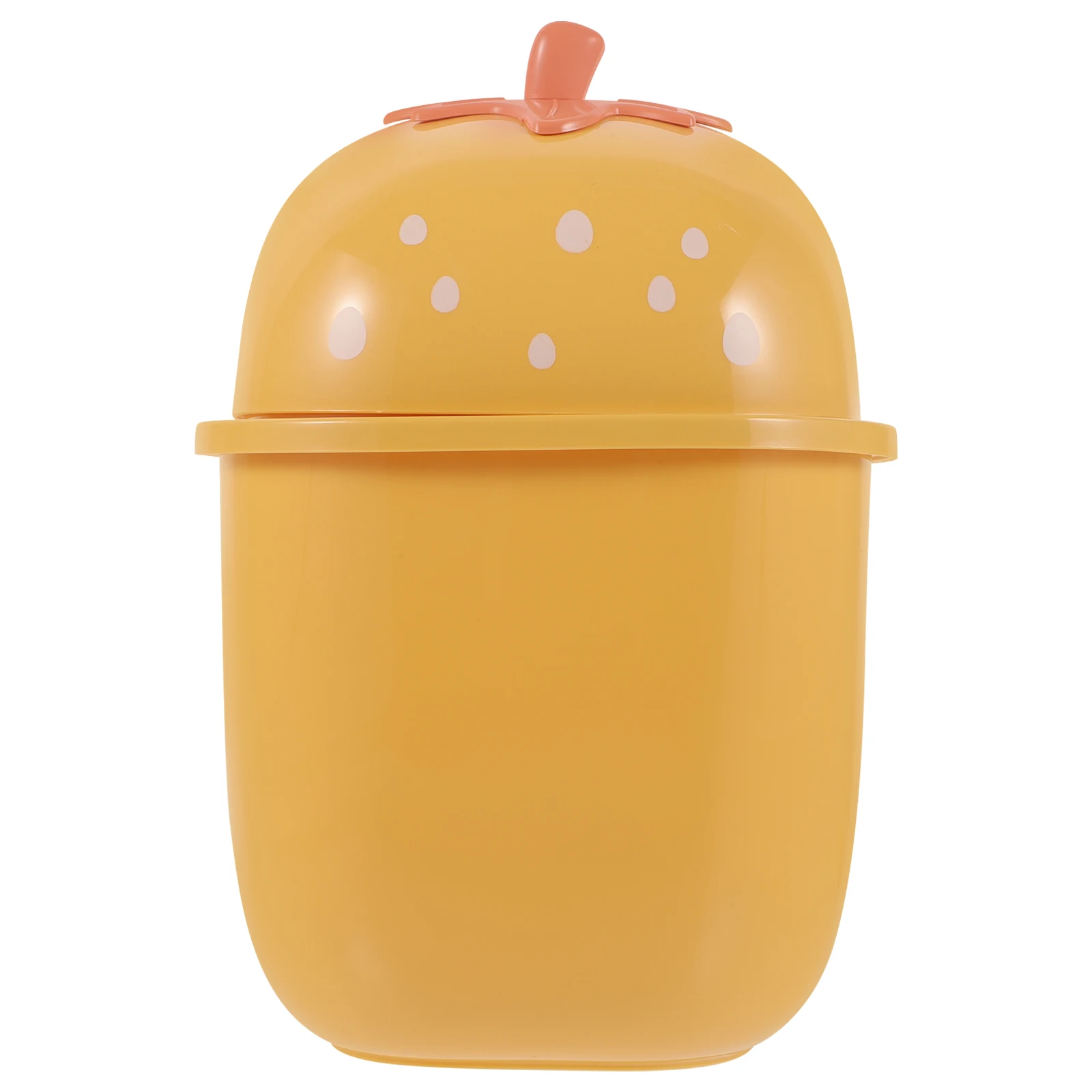 

Mini Trash Can Simple Design for Bedroom Stylish Small Plastic Desk Bin Home Easy to Use