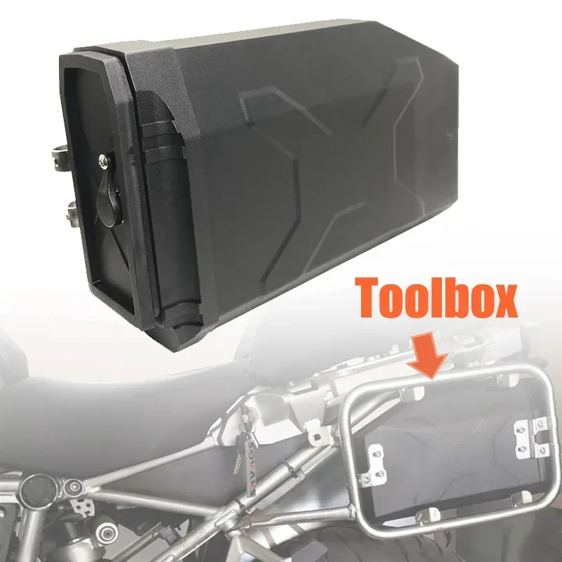 For BMW R1200GS LC Adventure R1250GS ADV 2013-2020 Motorcycle Box Decorative Toolbox 5 Liters Tool Box Left Right Side Bracket