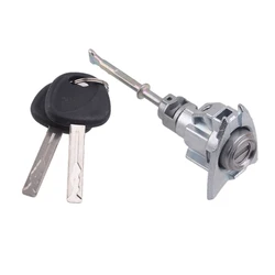 Metal Car Front Left Door Lock Cylinder With 2 Keys Fit For Hyundai Sonata Hybrid 2011 2012 2013 2014