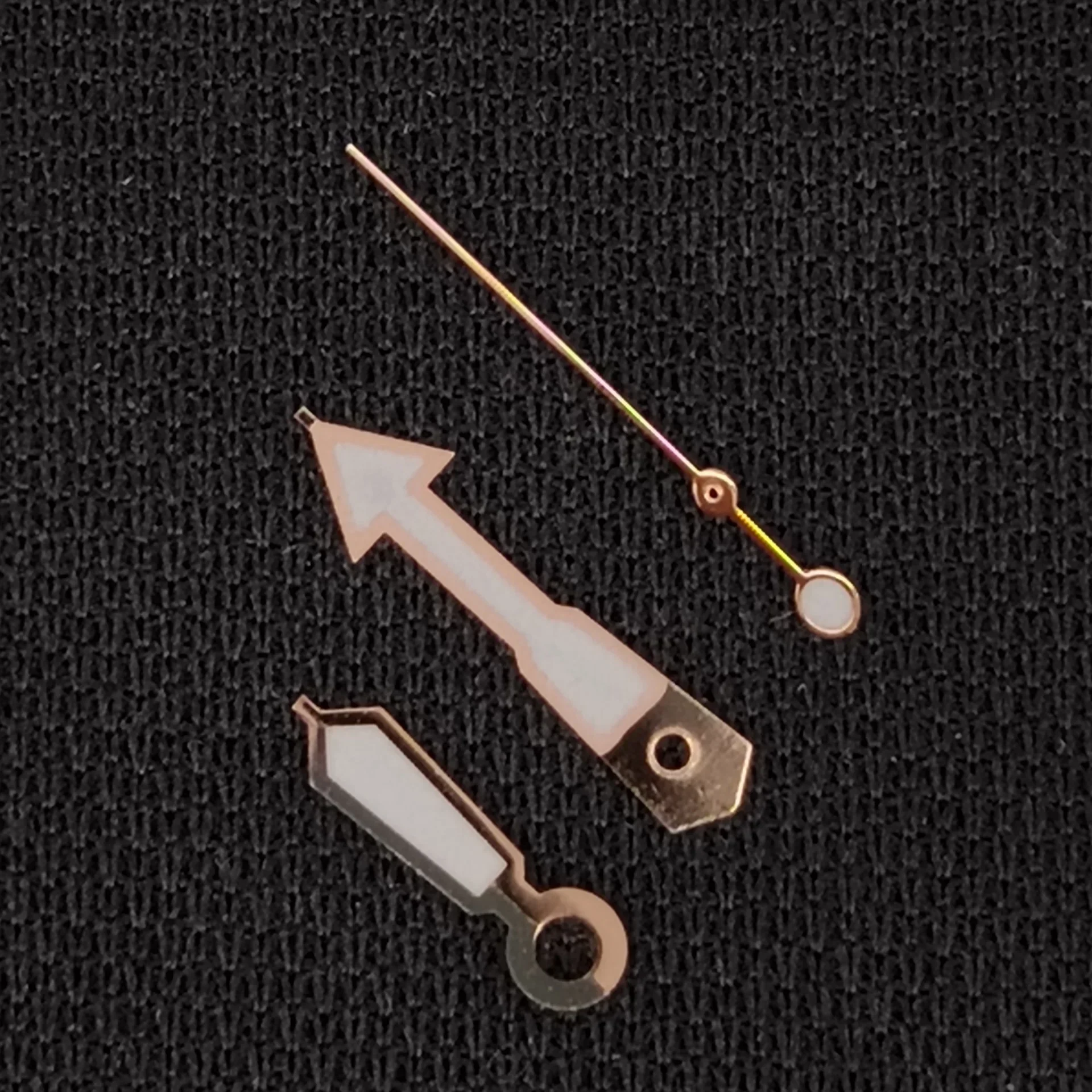 NH35 Стрелки часов с отделкой из розового золота и зелеными светящимися аксессуарами для часов, инструмент для механизма NH35/NH36/4R36/7S