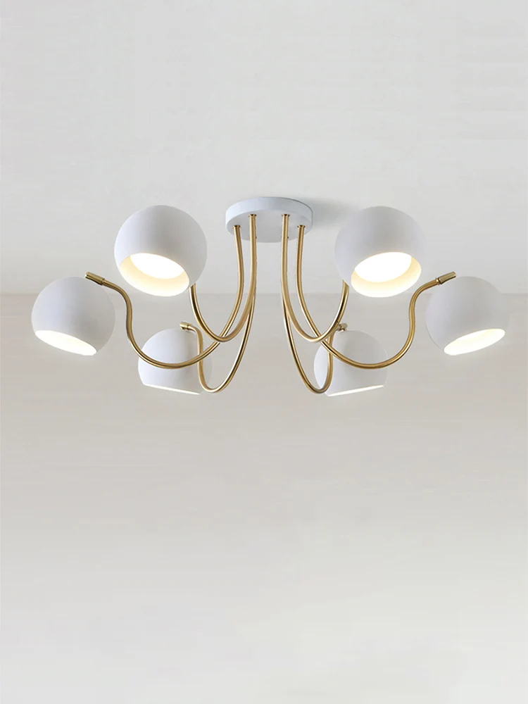 lustre do ramo nordico para sala de estar protecao luxuosa para os olhos estilo creme frances high end luminaria para quarto 01