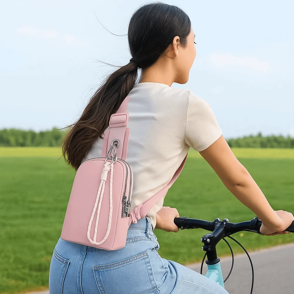 

Повседневная мужская нагрудная сумка большой вместимости, спортивная сумка-мессенджер для поездок на работу, с регулируемым ремнем, легкая мужская сумка через плечо для путешествий
