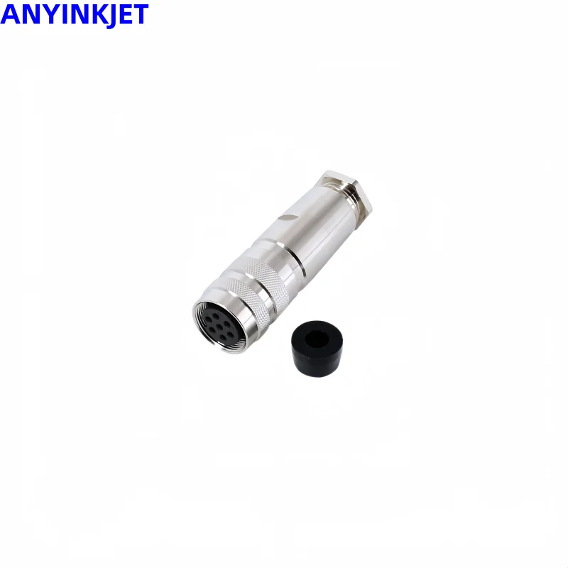 For Domino AX150 7 PIN DIN plug CONNECTOR USED TO CONNECT ALARM PORT DB003225SP for Domino AX150 AX350  AX Printer