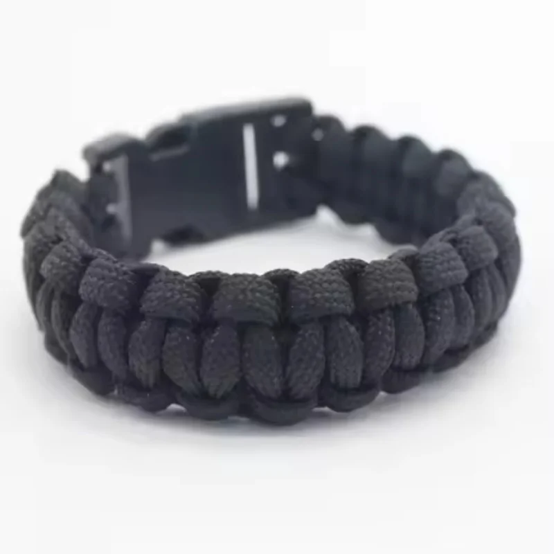 23cm Seven Core Paracord Escape Outdoor Emergency Plaited Rope EDC Camping Survival Saving Bracelet Tools Umbrella Rope Bracelet