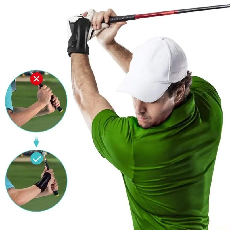 

U2JB Корректор осанки для начинающих гольфа, корректор для ног, легкая правильная тренировка, инструмент для практики жестов