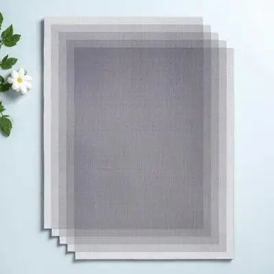 

5Pcs Metal Screen Mesh for Car Bumper Repair Stainless Steel Welding Mesh Plastic Plastic Welding Metal Screen