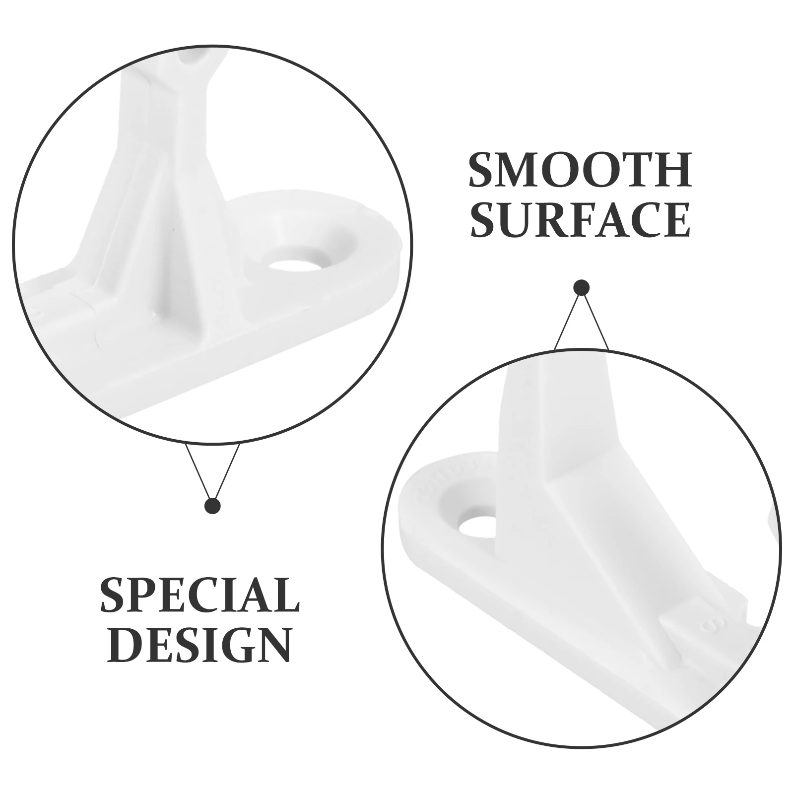 

4pcs Plastic Washer Door Striker Replacement Washing Machine Part Easy Install Long Lasting Home Use Washer Accessories