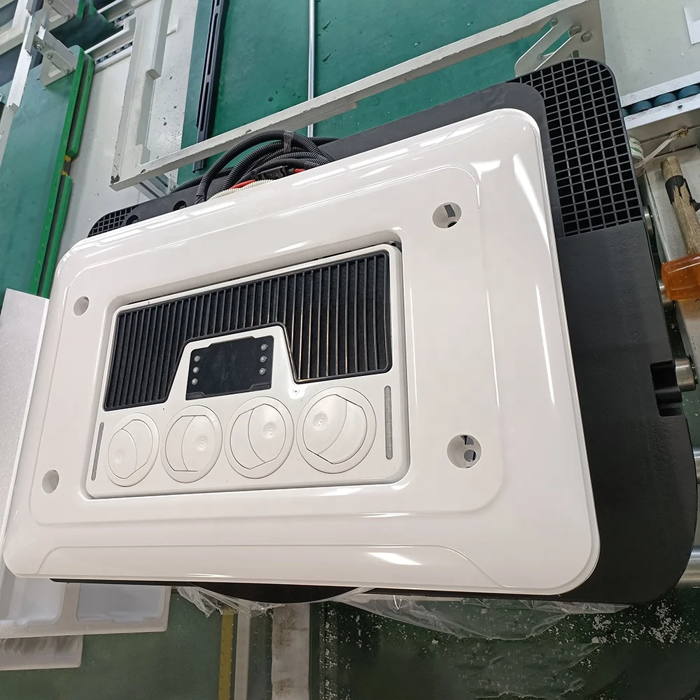 2100 W 24 V Auto AC.161.128.09 Vier Lüftungsschlitze 12 V LKW-Maschinen Van RV Wohnmobil Parkplatz Kühler Dach Auto Klimaanlage