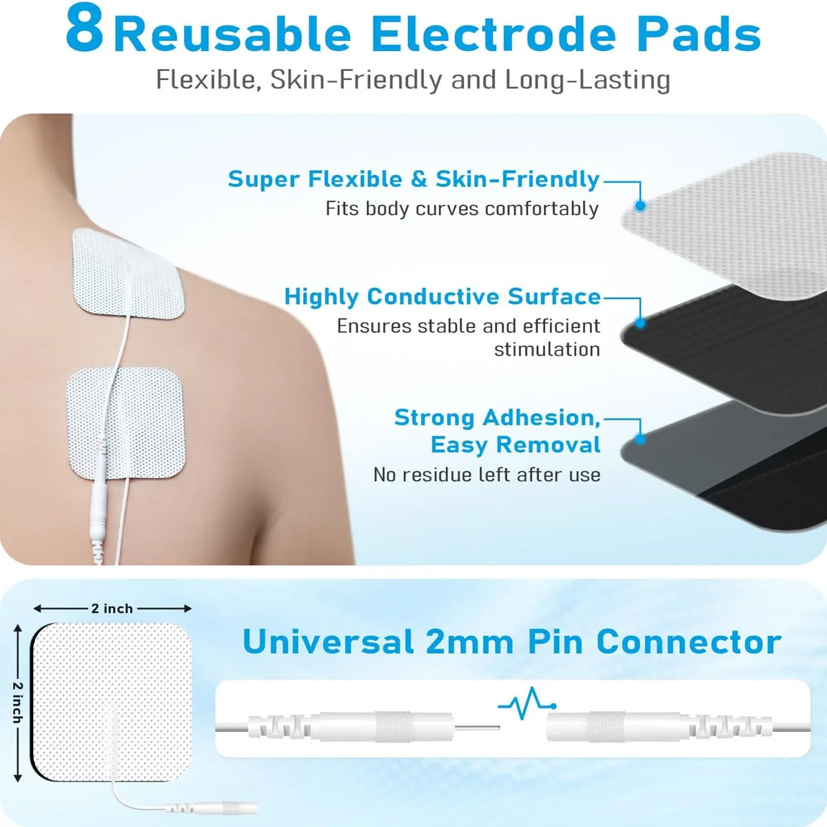 

Neck Massager Back Massager EMS Massager Multi-Function Massage Device for Full Body Home Relaxation Therapy