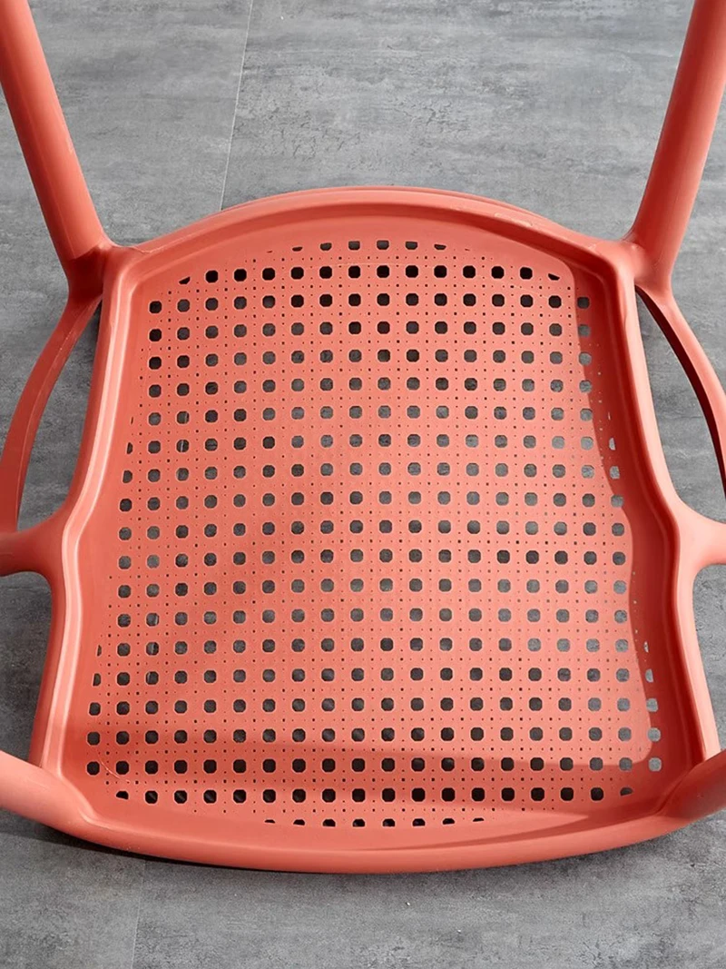 Nordic Modern Minimalist Design Plastic Dining Chairs Bedroom Outdoor Dresser Chairs Kitchen Sillas Dining Room Furniture HYDC