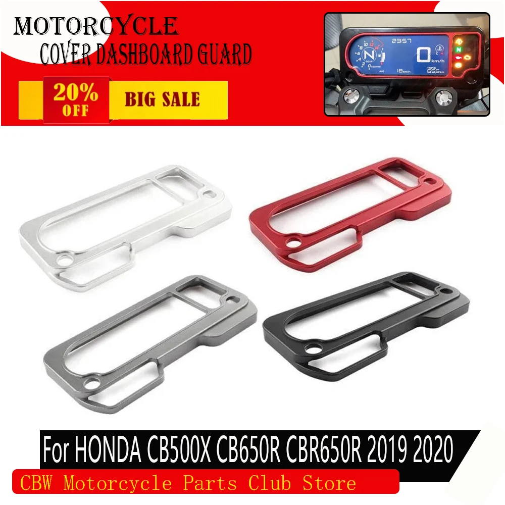 For HONDA CB500X CB650R CBR650R 2019 2020 CNC Motorcycle modification accessories Speedometer Instrument Cover Dashboard Guard