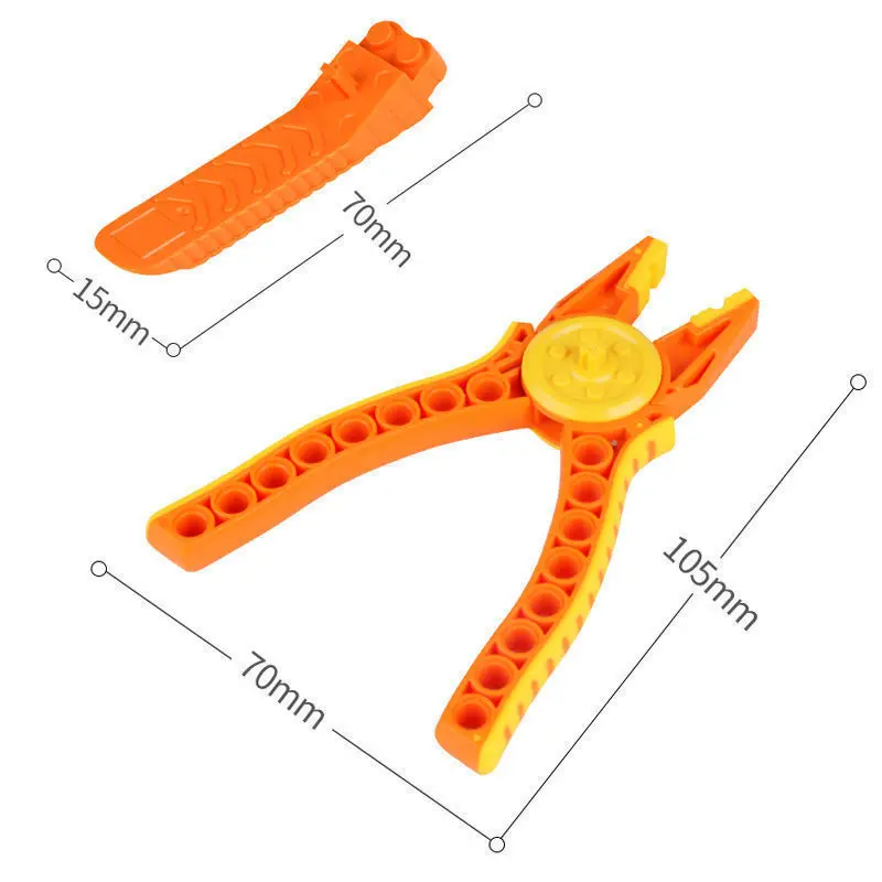 Compatibile con strumenti speciali per blocchi di piccole particelle, parti di smontaggio, perni di trazione, set di tecnologia per pinze