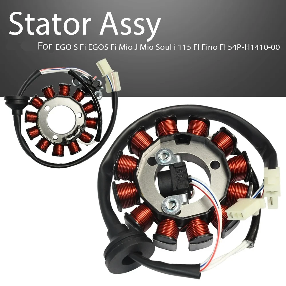 

Stator Assy FOR EGO S Fi EGOS Fi Mio J Mio Soul i 115 FI Fino FI 54P-H1410-00