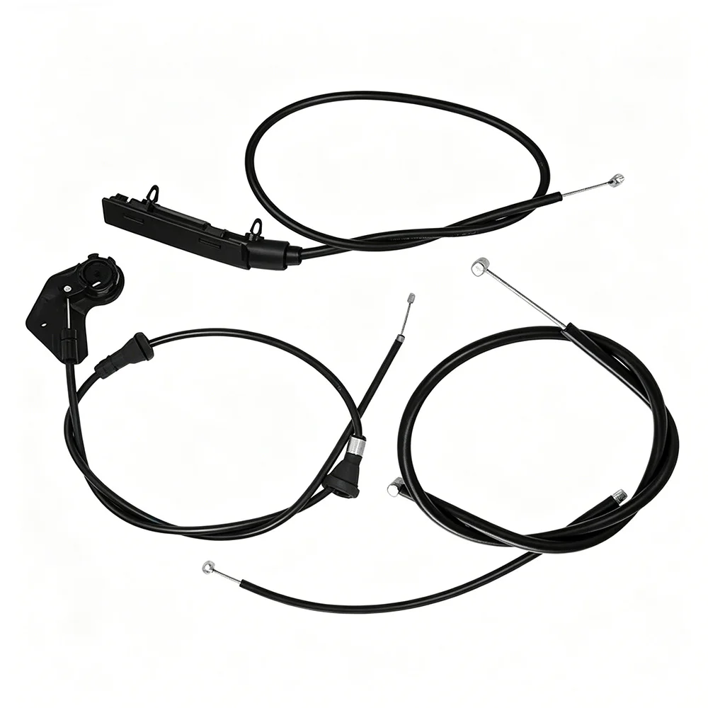 Bonnet Release Bowden Cable 3Pcs For BMW E46 320i 323i 325i 330i OE 51238208442 - view 6