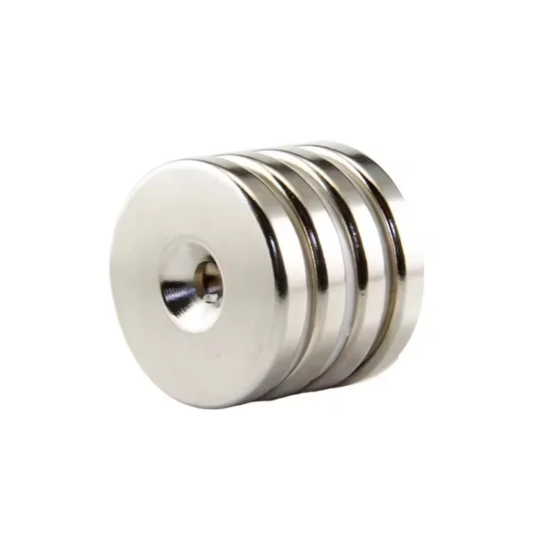N35 18x3-5 18x5-5 20x3-5 20x5-5 20x8-5 20x10x-6 Strong  NdFeB Neodymium Hole Magnet Screw  Powerful Round Countersink Diy Board