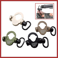Tactical Strap Mount Ring,Metal Double Swivels Two-Point QD Swivel Mount Outdoor Accessories,Adapter Fit For Ar15 M4 M16 Airsoft