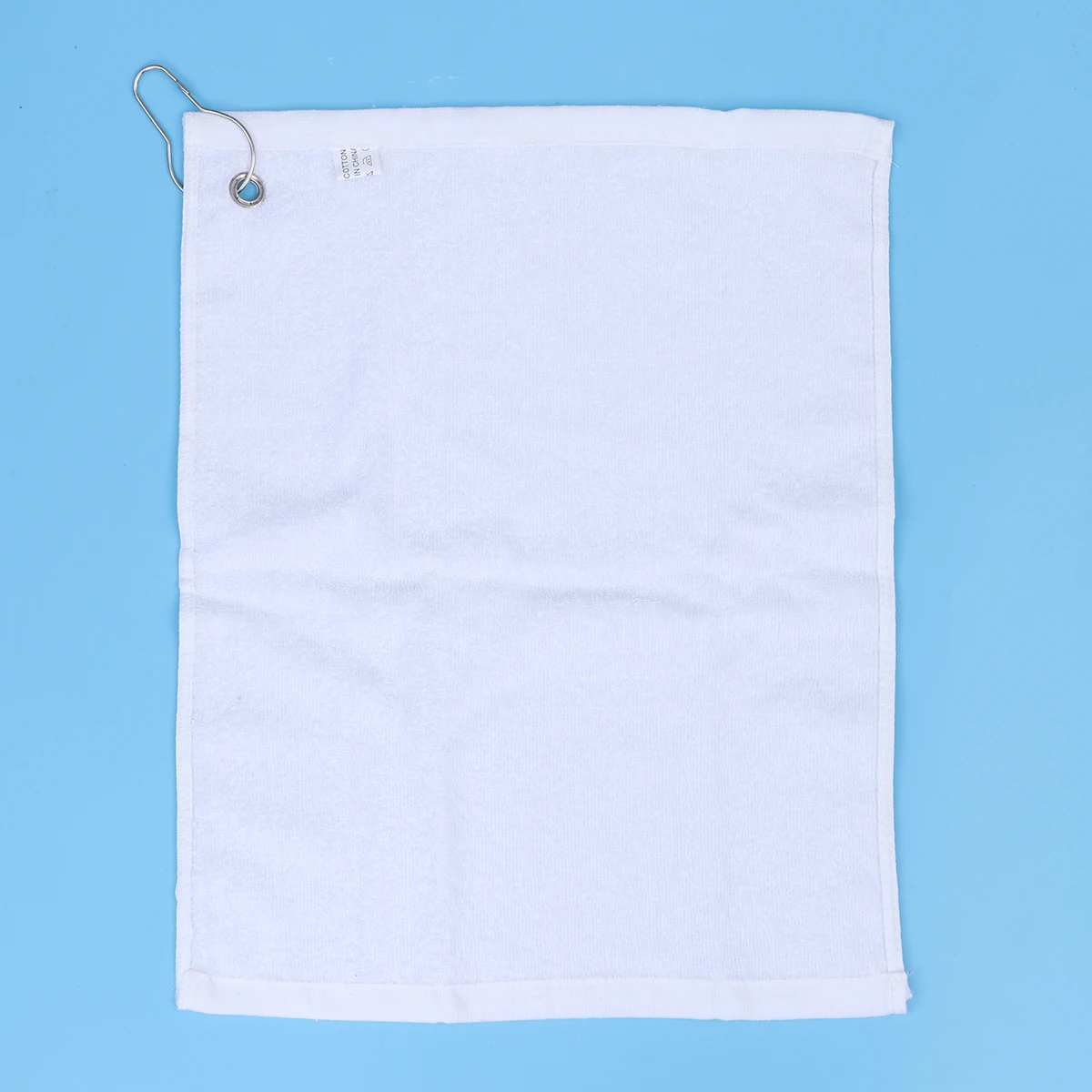 

32 X Buckle Hole Towel Cotton with Hook Swimming Absorb Water Outdoor Absorbent Travel