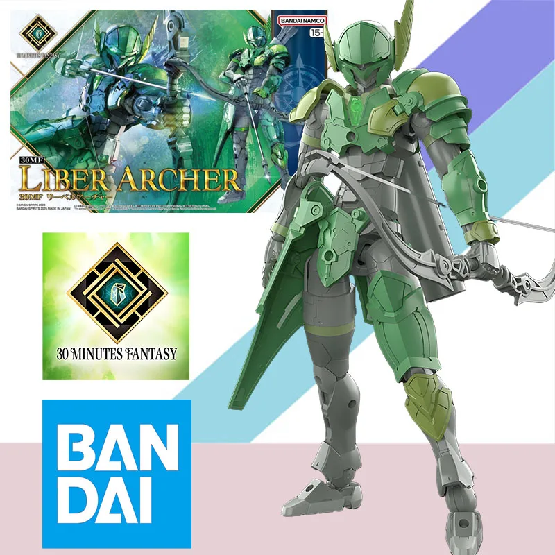 

В наличии BANDAI оригинальная коробка 30MINUTES FANTASY LIBER ARCHER аниме фигурка модель игрушка в подарок