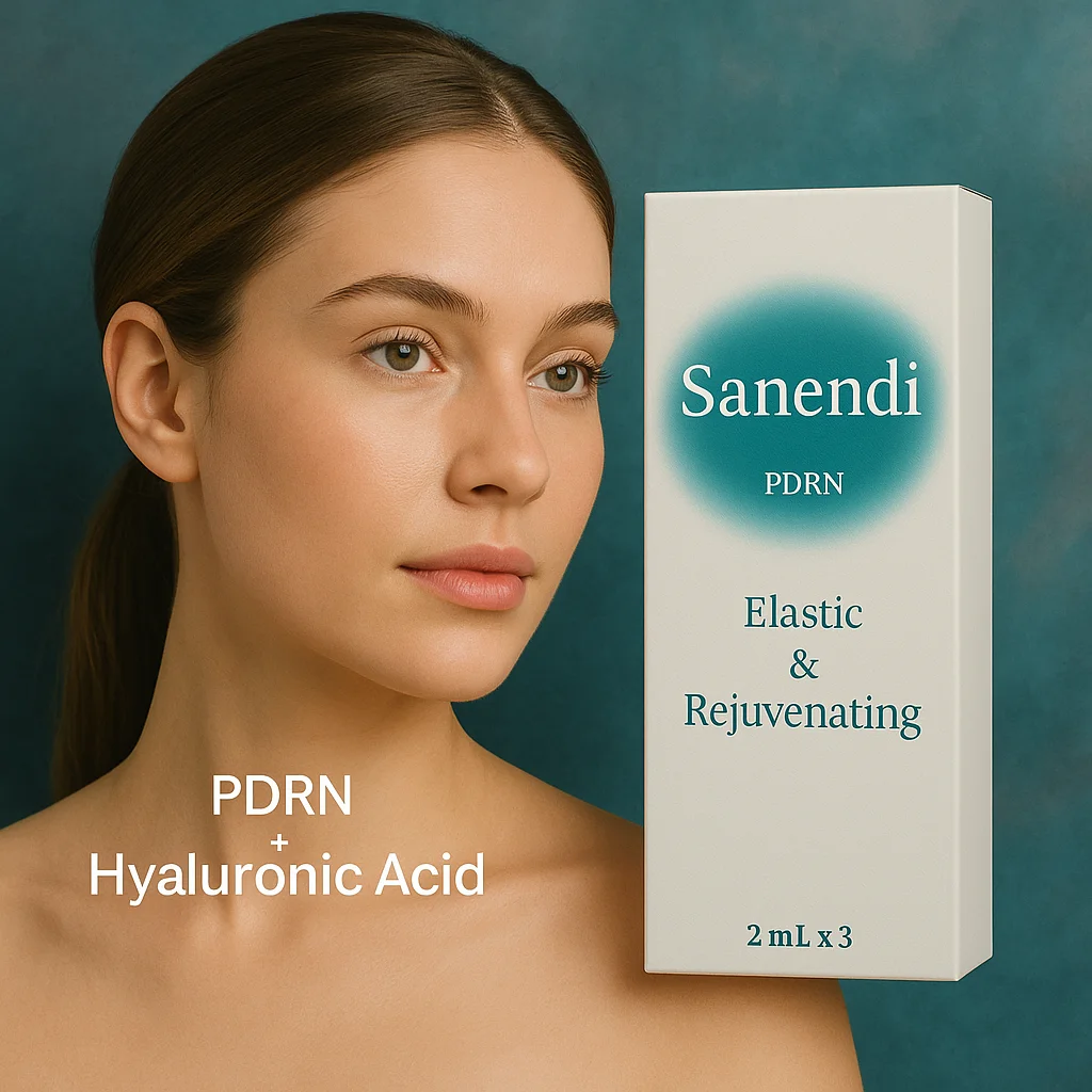 Sanendi Deep-Sea Salmon DNA PDRN + HA Korean Hyaluronic Acid Essence Skincare Beauty Salon Moisturizing Soothing Hydrating