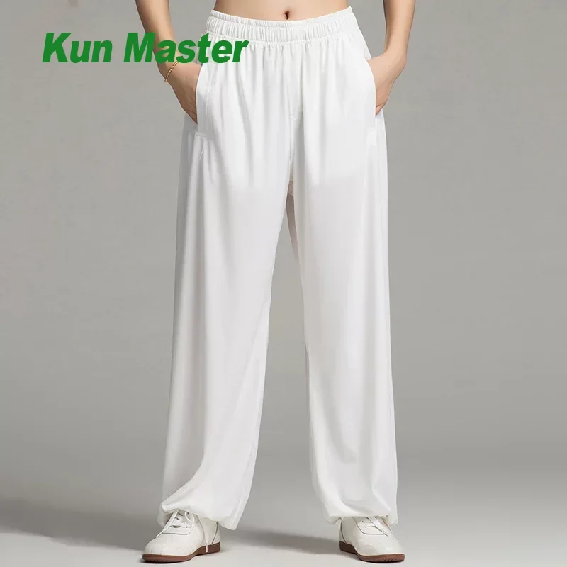 

Martial Arts Trousers Trousers to Taiji Training Pants Wushu Kung Fu Pants Bloomers Yoga Tai Chi Pants Open on The Ankles