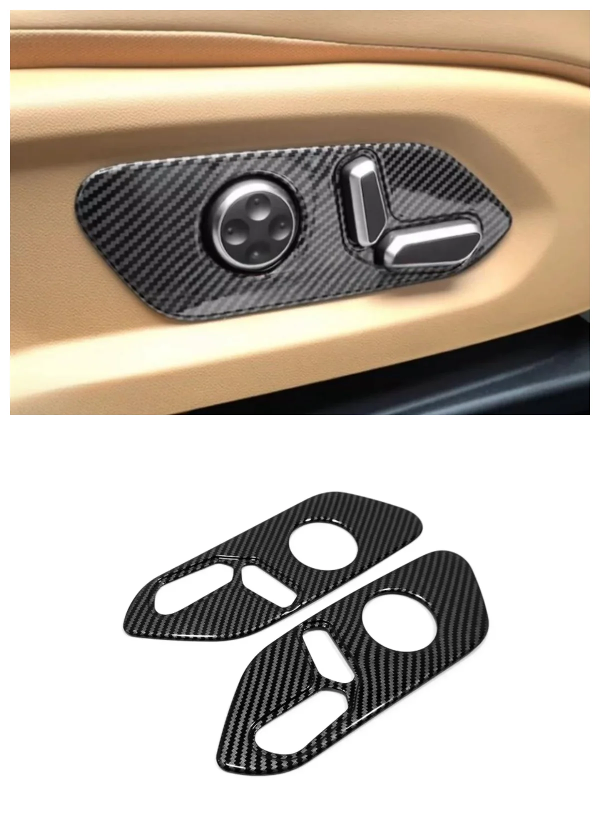 

Suitable for SERES AITO M5 2022 A-pillar camera frame Seat adjustment frame ABS decoration Auto Parts