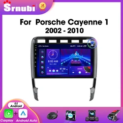 Srnubi Android 11 autoradio per Porsche Cayenne 1 2002-2010 lettore Video multimediale 2 Din navigazione Carplay DVD unità principale Stereo