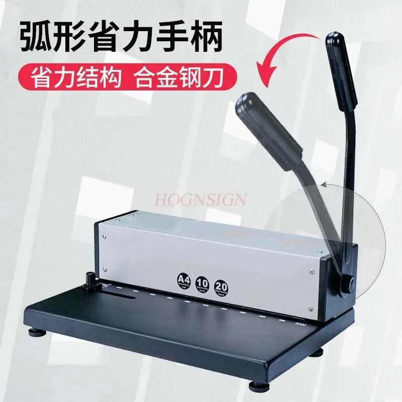 manual home, office, commercial punching machine,Binding machine, punching machine, ten hole clip binding machine,