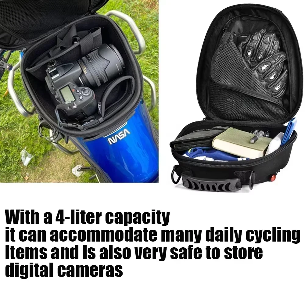 Detachable Quick Lock Flange Fuel Tank Bag Luggage for CFMOTO 800MT MT 800 Motorcycle Waterproof Luggage Bag Navigation Backpack