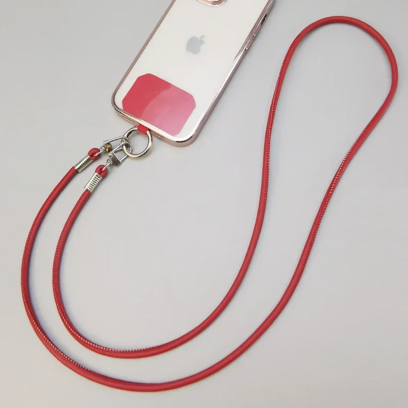 New Minimalist Phone Lanyard with Cartoon Pendant Neck Strap Anti Loss Celephone  Accessories Universal Phone Case Bag Charms