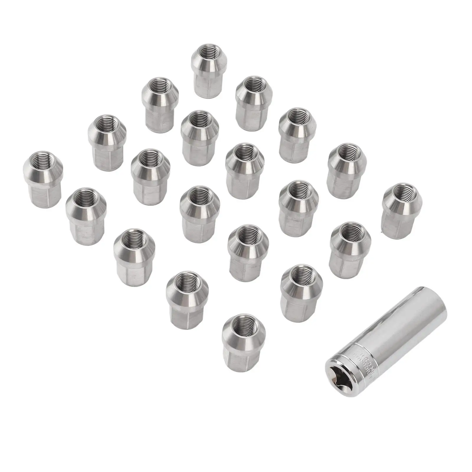 Forged CNC Lug Nuts Kit M14x1.5 19mm 35mm - Rust Proof for vehicle