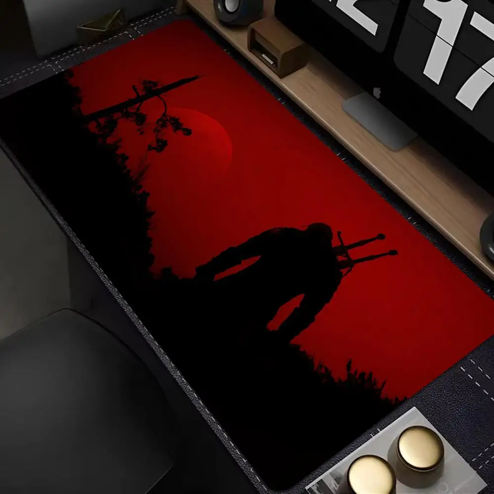 Mouse Mat The Witchers Mouse Pad Desk Mouse Pad Cute wild hunt minimalist HD Desk Pad Extended Gaming Keyboard Mats Large XAXC