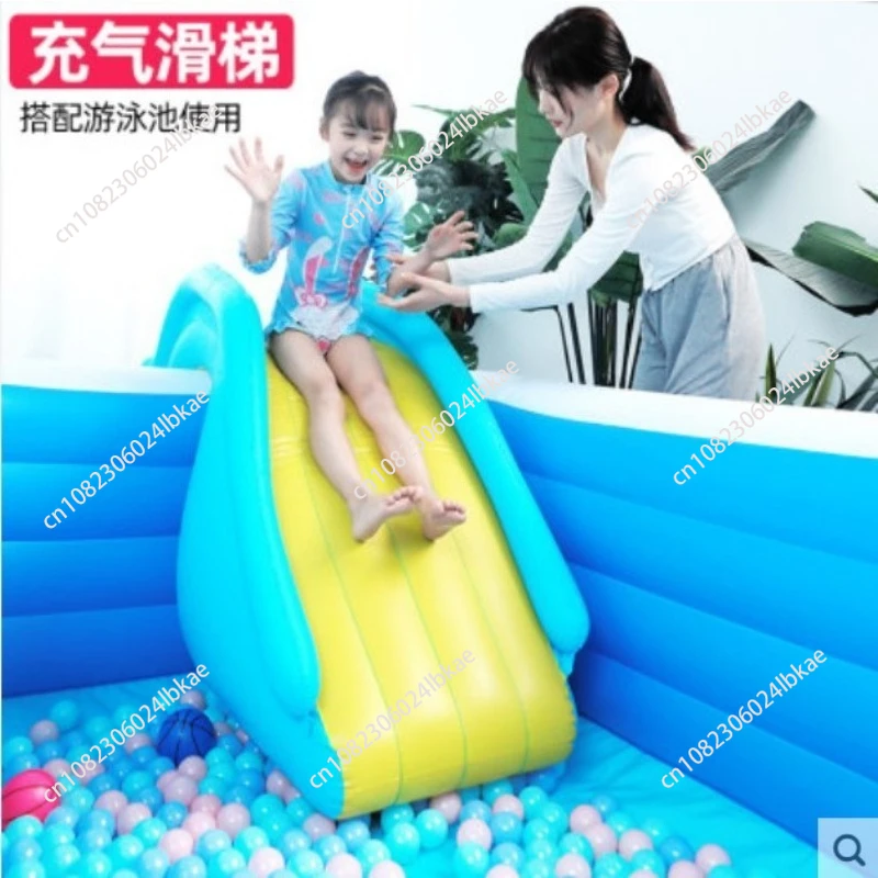 Inflatable Slide Durable PVC Waterslide for Water Play Toys Backyard Outdoor