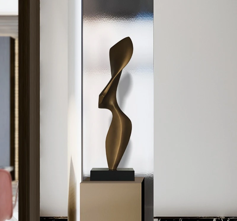 Entrance Sculpture Ornament Home Living Room Creative Abstract FRP Art Hotel Lobby Staircase Aisle Decoration