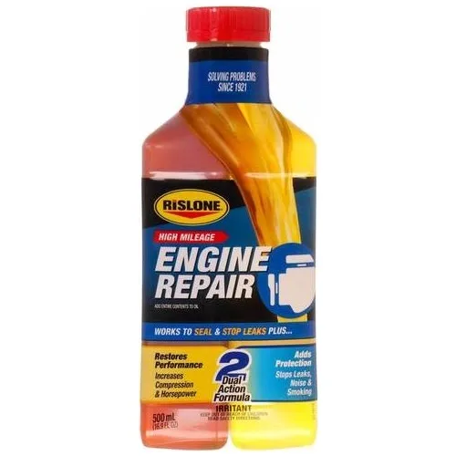 Rislone Engine Repair 500 ml-Engine Performance Replenishing + Rislone Crankshaft Oil Seal Repair 44240