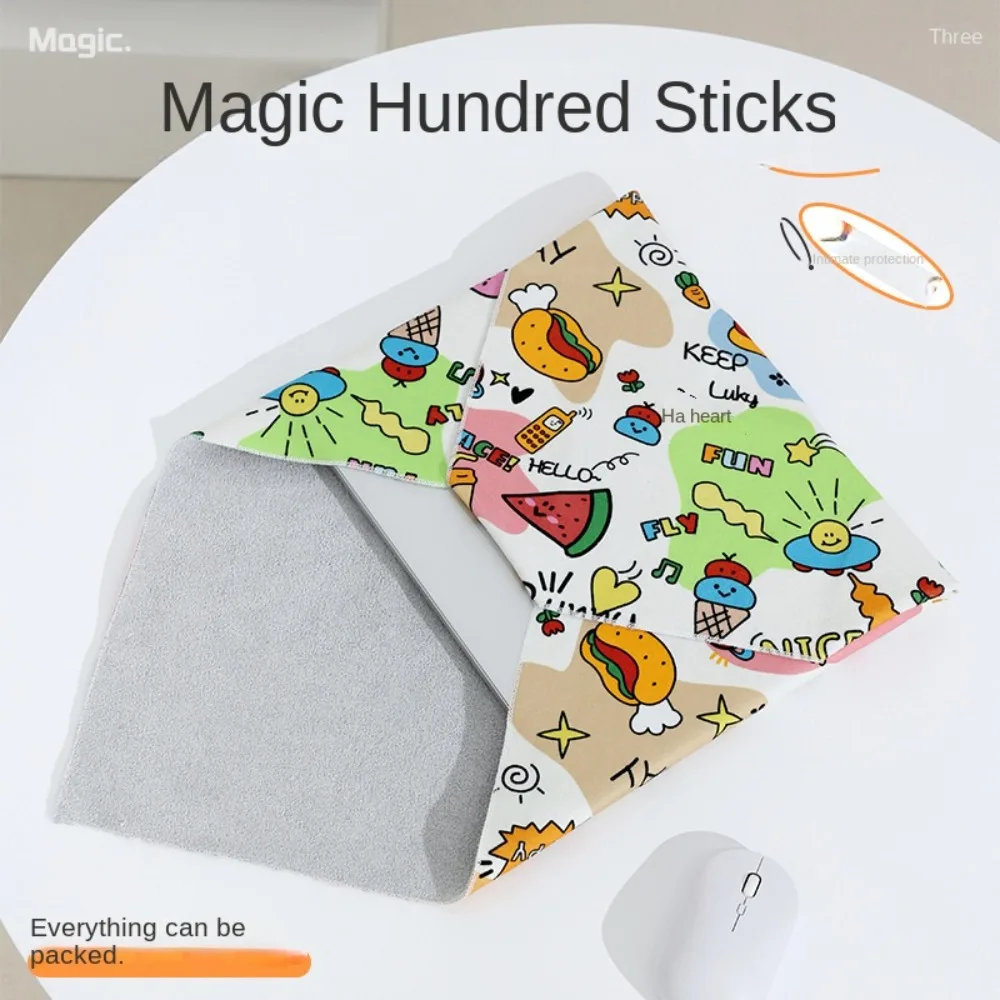2024 New Fantastic Folding Cosmetic Bag Magic Cloth Hundred Patch Cloth Camera For iPad Storage Bag