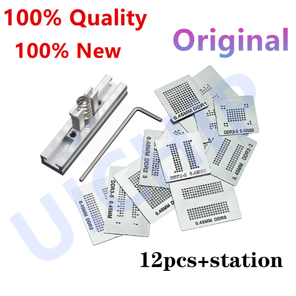 Bezpośrednie wzornik BGA ciepła DDR1 DDR2 DDR3 DDR5 DR2-3 DDR3-2 GDDR5 zestaw do reballingu BGA stacja lutownicza stacja lutownicza