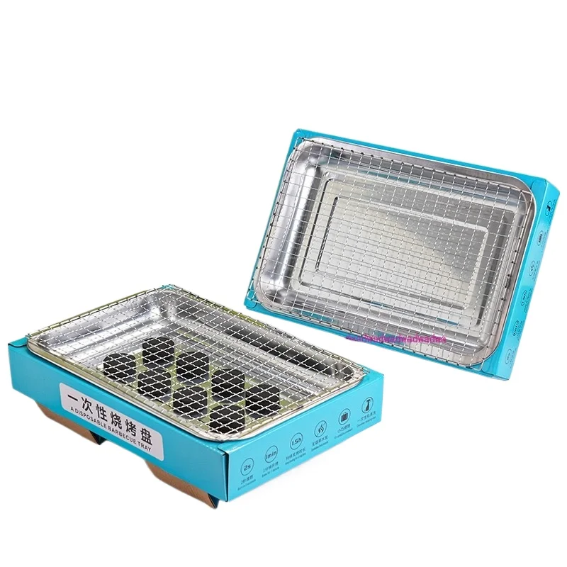 

Disposable Grill Grill Stove Outdoor Portable Household Grill Smokeless Fruit Charcoal