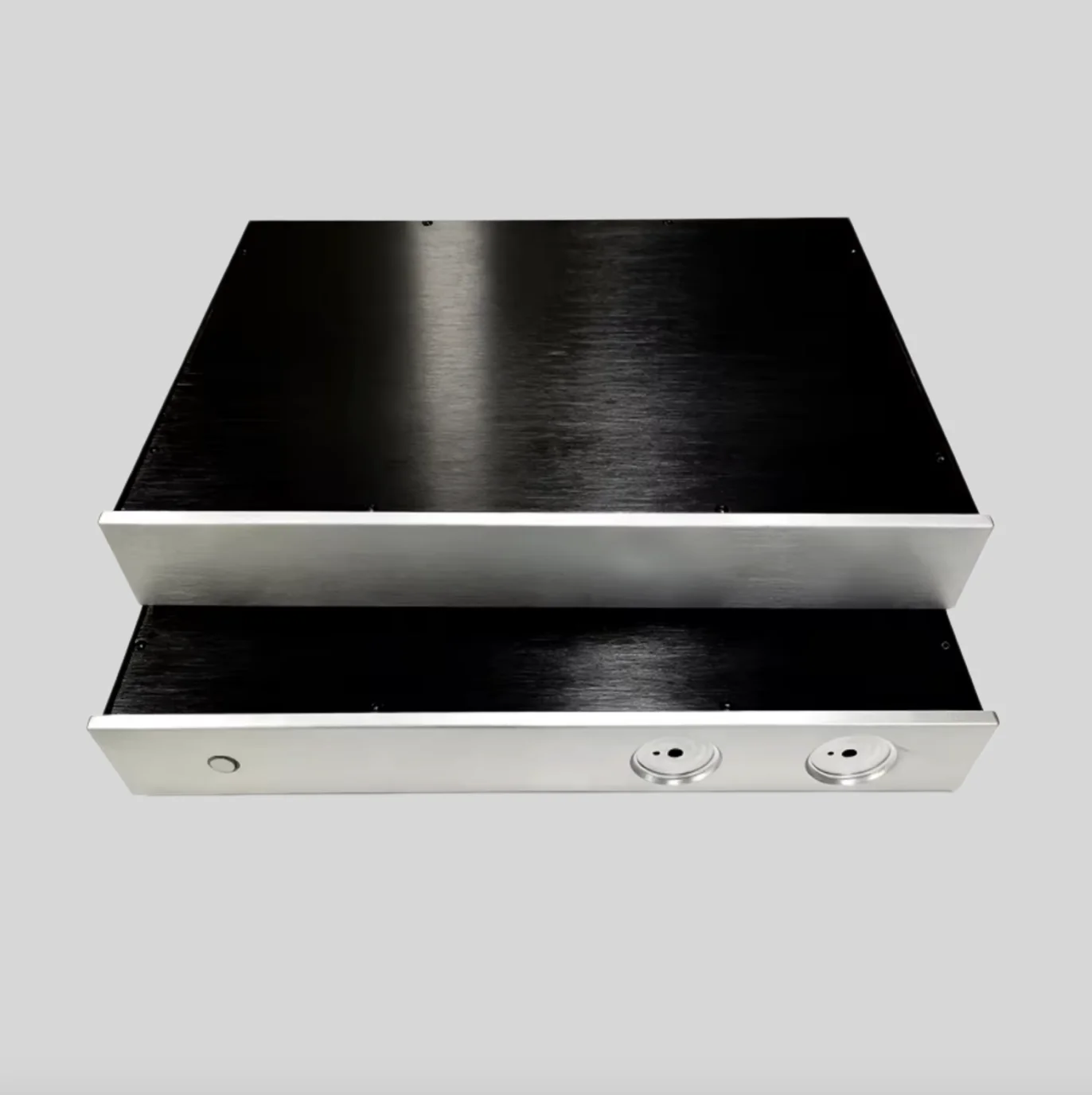 430-65-280mm-all-aluminum-amplifier-chassis-decoder-power-filter-power-amplifier-chassis-amp-enclosure-diy-box