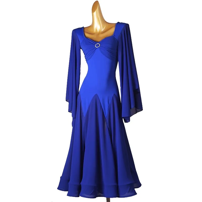 Moderne Tanzkleidung für Mädchen und Kinder, Walzerkleid, Ballsaal-Wettbewerbskostüm, Damen, Abschlussball, Übungskleidung, 2025, urbaner Volumenwettbewerb