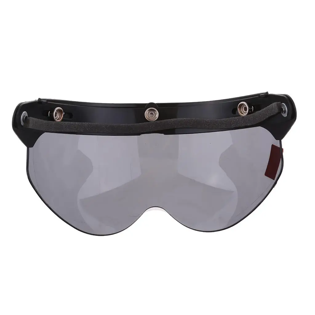 

Universal Motorbike Motor Helmets 3/4 Face Dual Visor Shield with Lens