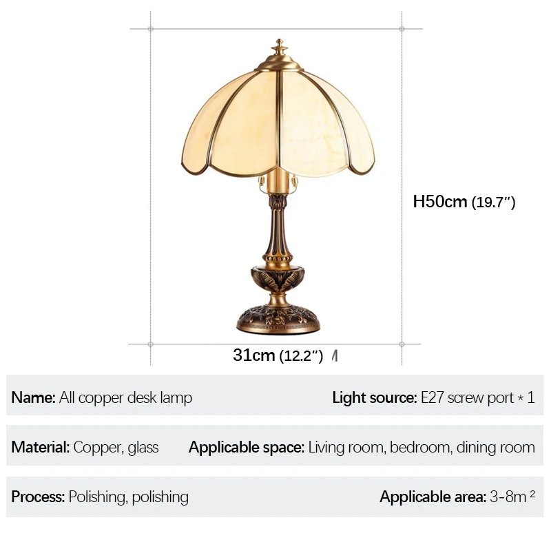 SOFITY الحديثة النحاس الجدول ضوء LED الأوروبي الإبداعية الفاخرة الزجاج النحاس مكتب مصباح للمنزل غرفة المعيشة دراسة غرفة نوم