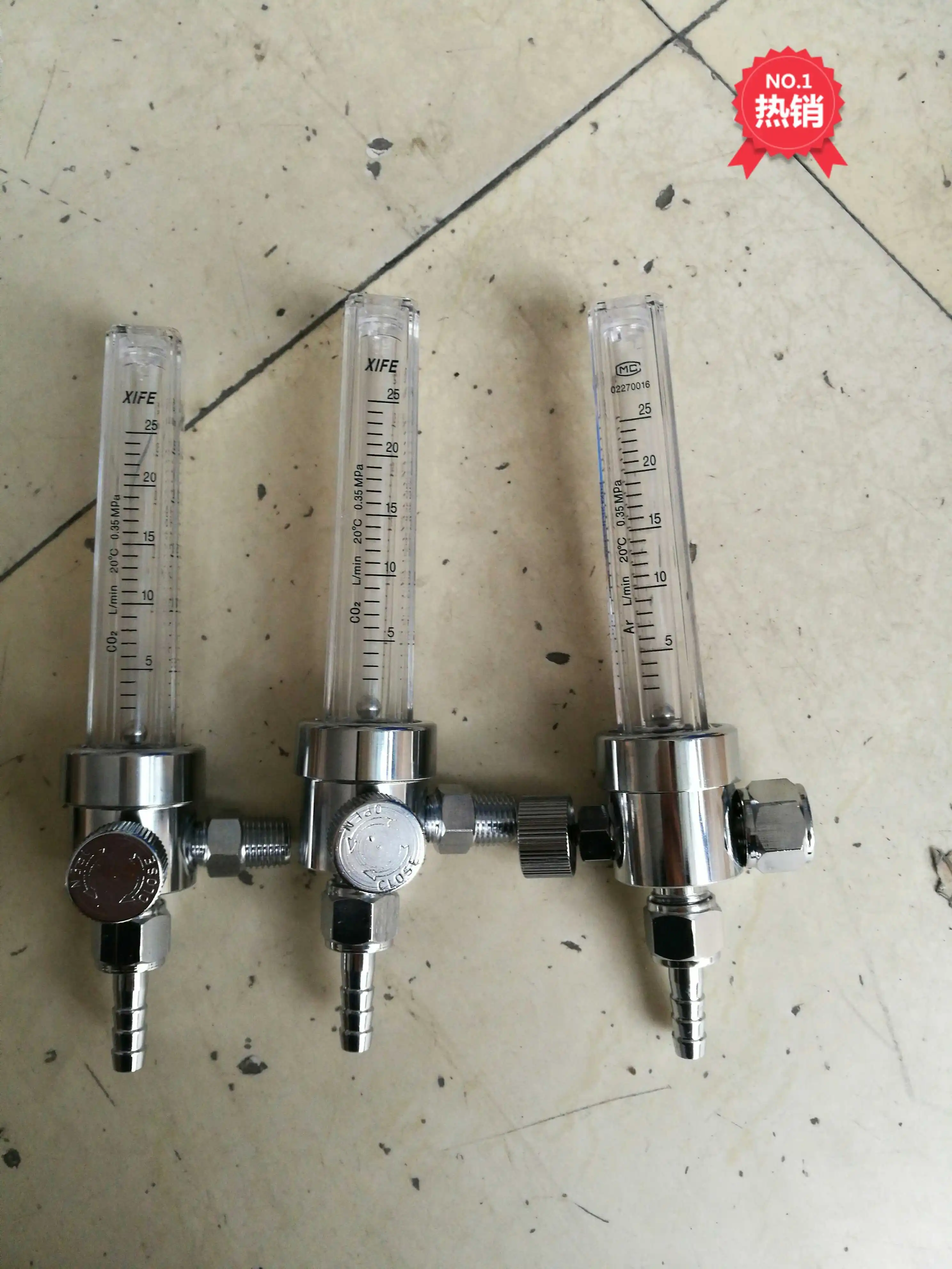 XIFE flowmeter CO2 flowmeter AR flowmeter 25L/min