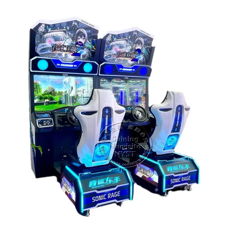 Cheap Price Game Center Coin Operated Game Amusement Park Shopping Mall Simulator Arcade Steering Wheel Drive Car Racing Machine