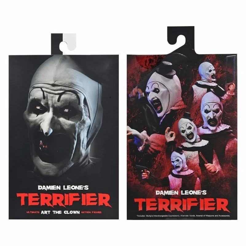 Neue NECA Art The Clown Figur, Damien Leones Terrifier Actionfigur, Modellspielzeug mit Beweglichen Gelenken, Neujahrs-Geschenk – Detail 4