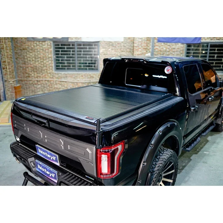 BESTWYLL Affordable Pick Up Truck Cover Manual Bed Cover Retractable Tonneau Cover For Nissan Frontier 2007-2014 Double Cab K61