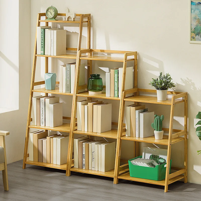 

MultiLayer Bookshelf Beautiful Shelves For Children's Room Powerful LoadBearing Book Cabinet Furniture Storage Organizer