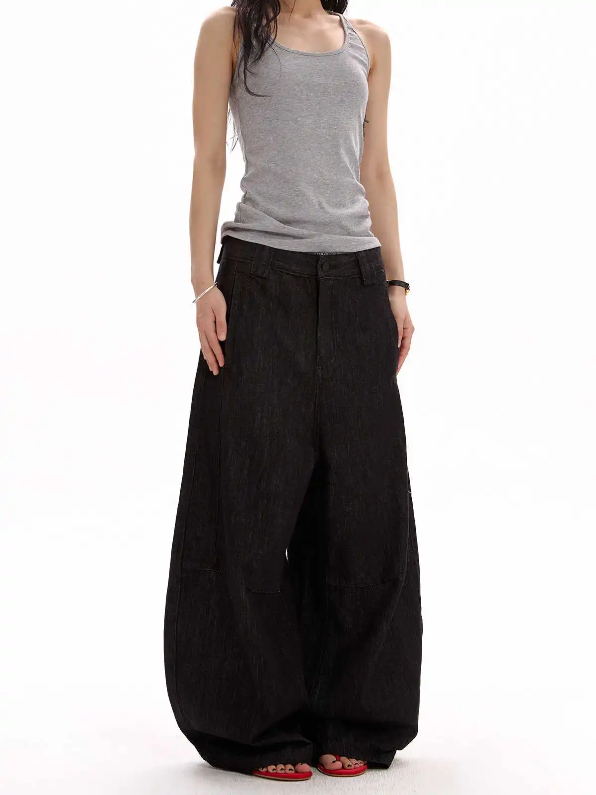 

Женские черные готические джинсы Y2k в стиле эмо, винтажные джинсовые брюки в стиле хип-хоп в стиле Харадзюку, японские джинсы-бойфренды 2000-х годов, осенние джинсы