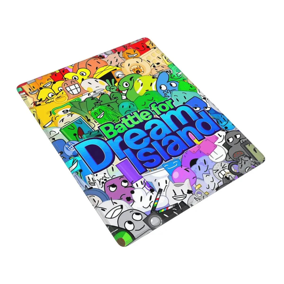 BFDI Cast 2024 Mouse Pad Gamer PC Laptop Mats Keyboard Carpet Computer Gaming Office Accessories Desk Mat 7x9 in 22x18 cm