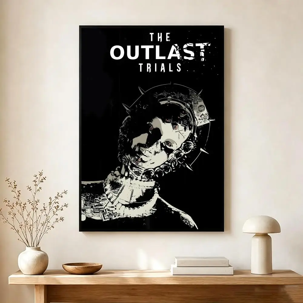 Horror Game T-the Outlast Trials Poster Modern Home Decoration Interior Design & Contemporary Wall Art Collection