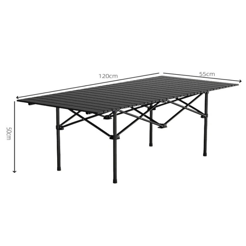 مبيعات ساخنة لعام 2025، سهلة التنظيف والرطوبة، طاولة طويلة قابلة للطي ومستطيلة للحفلات الخارجية